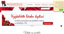 Desktop Screenshot of navalentyna.cz