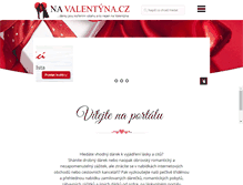 Tablet Screenshot of navalentyna.cz